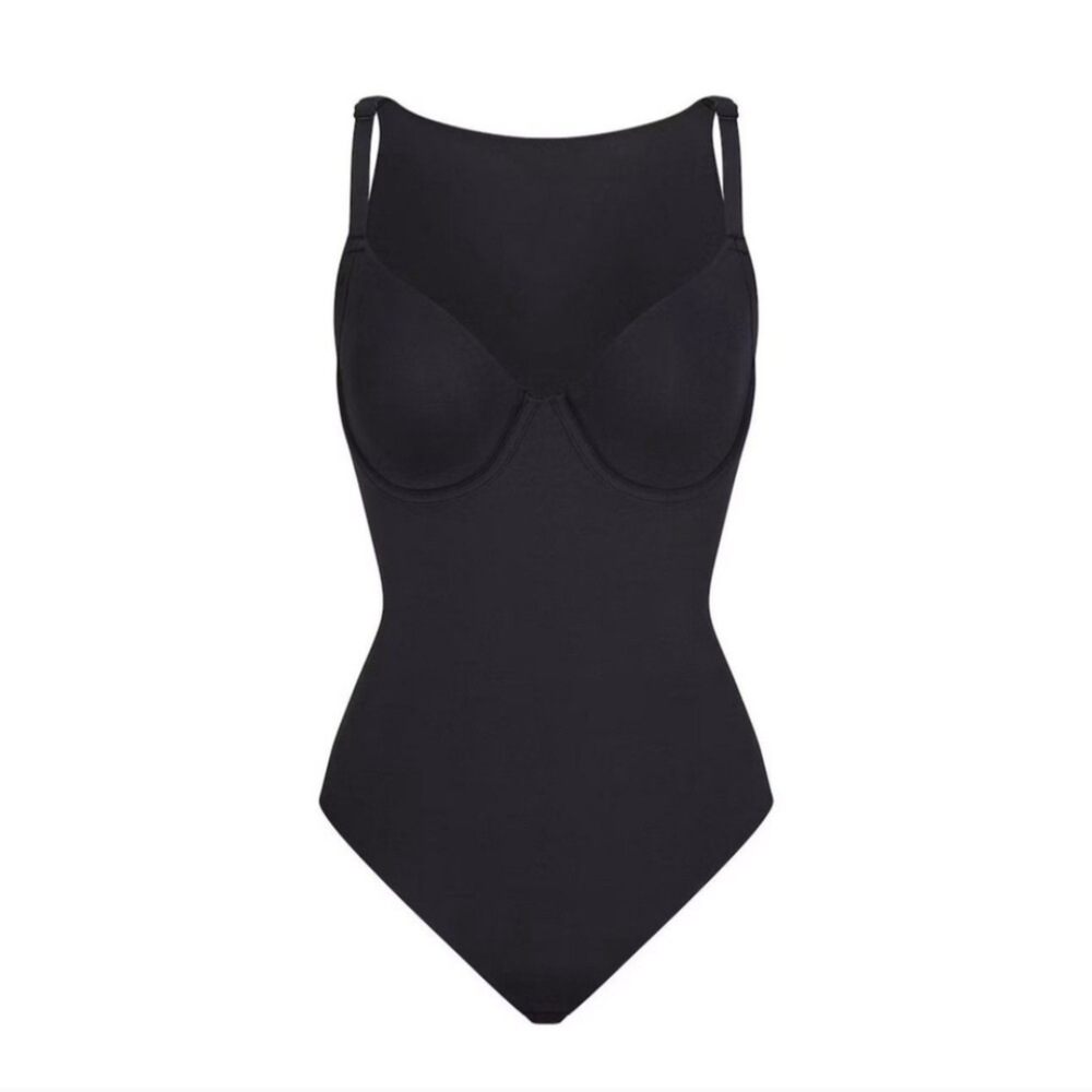 SKIMS Elegant Black Bodysuit